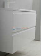 Тумба под раковину Art&Max AM-Bianchi-750-2C-SO-BM, 75 x 45 x 55 см подвесная, белый матовый