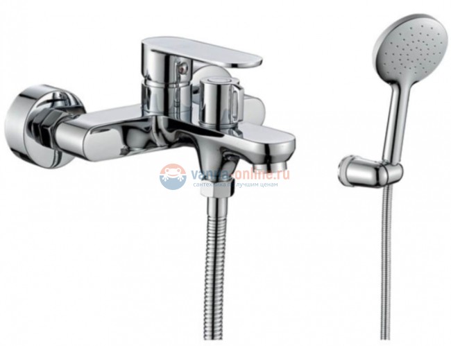 Смеситель Rush Luson LU1630-44 для ванны и душа, хром Смеситель Rush Luson LU1630-44 для ванны и душа, хром