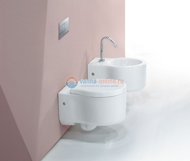 Биде Jacob Delafon Formilia Viragio E4774-00 подвесное Биде Jacob Delafon Formilia Viragio E4774-00 подвесное