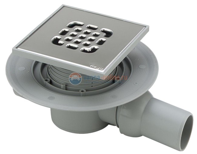 Трап Viega Advantix 557140, 150 x 150 мм, с гидрозатвором Трап Viega Advantix 557140, 150 x 150 мм, с гидрозатвором