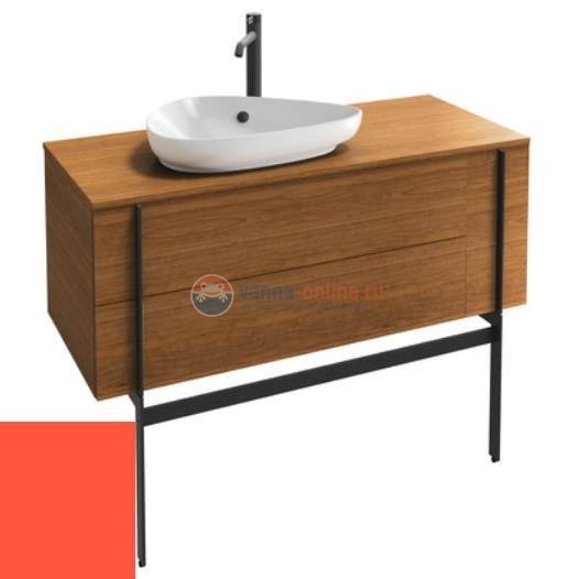 Тумба под раковину Jacob Delafon Nouvelle Vague 120 EB3042-G1J, настурция глянцевый