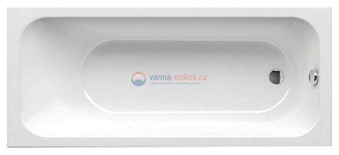 Акриловая ванна Ravak CHROME 170 x 75, белая