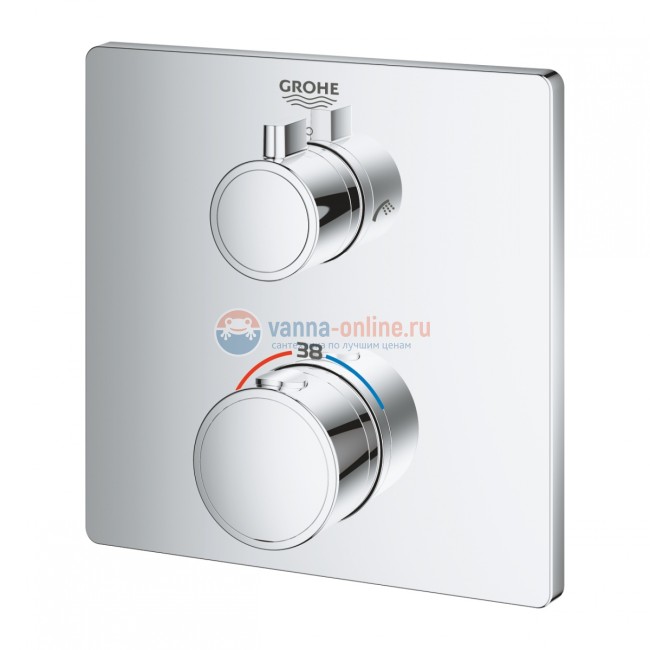Смеситель Grohe Grohtherm 24080000, термостатический, для ванны и душа