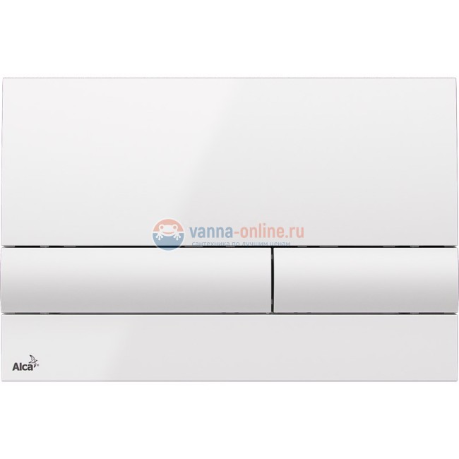 Клавиша смыва AlcaPlast M1710, белый