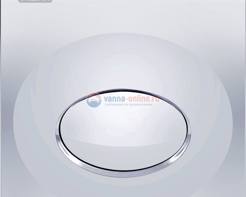 Клавиша смыва Mepa Drop 421122, матовый хром