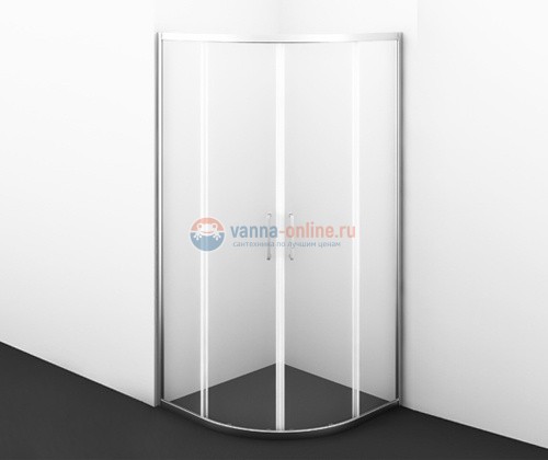 Душевой уголок WasserKRAFT Main 41S23, четверть круга, стекло прозрачное, 100 см Душевой уголок WasserKRAFT Main 41S23, четверть круга, стекло прозрачное, 100 см