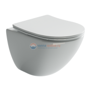 Подвесной унитаз Ceramica Nova Mono Rimless CN1905 35 x 50 x 36 см безободковый, с сиденьем Soft Close