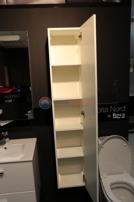 Тумба под раковину Roca Victoria Nord ZRU9000032, 78.5 x 45 x h56.5 см, цвет белый глянец Тумба под раковину Roca Victoria Nord ZRU9000032, 78.5 x 45 x h56.5 см, цвет белый глянец