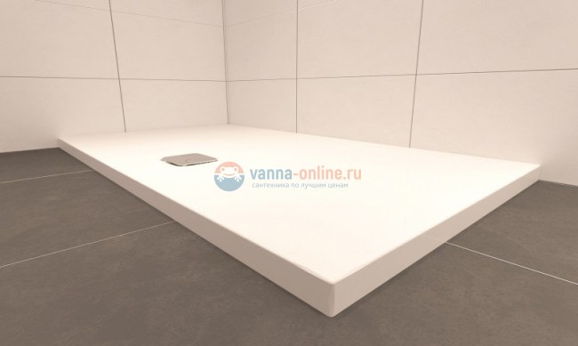 Душевой поддон Riho Basel 430 100 x 100 см DC340050000000S акриловый, квадратный, цвет белый