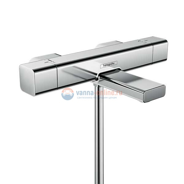 Смеситель Hansgrohe Ecostat E 15774000 для ванны и душа термостатический Смеситель Hansgrohe Ecostat E 15774000 для ванны и душа термостатический