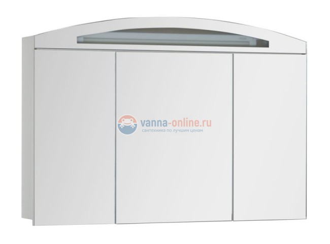 Зеркало-шкаф Aquanet Тренто 120 00156445, цвет венге