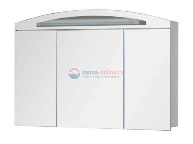 Зеркало-шкаф Aquanet Тренто 120 00156445, цвет венге