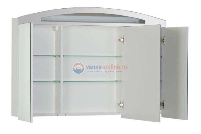 Зеркало-шкаф Aquanet Тренто 120 00156445, цвет венге