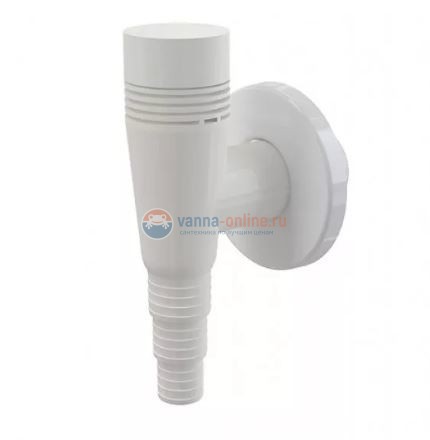 Сифон для стиральной машины Alcaplast APS5 наружный, белый, с вентиляционным клапаном Сифон для стиральной машины Alcaplast APS5 наружный, белый, с вентиляционным клапаном