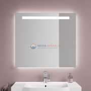 Зеркало Sanvit Тандем с LED подсветкой, 90 х 80 см
