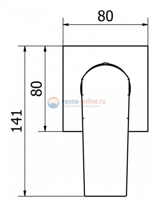 Смеситель для душа Cezares Lillia LILLIA-DIM-01-Cr