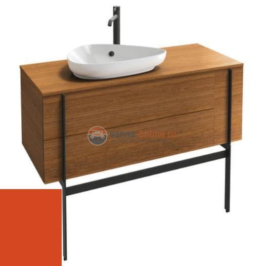 Тумба под раковину Jacob Delafon Nouvelle Vague 120 EB3042-S45, мак дикий сатин