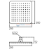 Верхний душ Ideal Standard B0024AA для душа