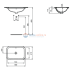 Раковина 58 см Ideal Standard CONNECT E506101