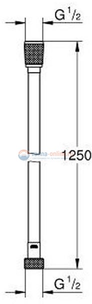 Гигиенический душ Grohe BauEdge 124898