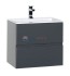 Тумба под раковину Aquanet Алвита 60 00183991, цвет серый антрацит Тумба под раковину Aquanet Алвита 60 00183991, цвет серый антрацит