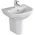 Полупьедестал Vitra S20 5281B003-7201, фарфор, белый