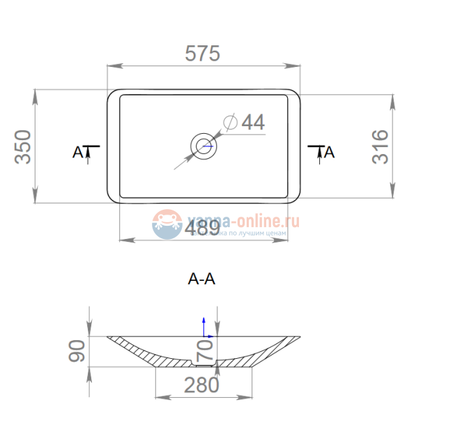 Раковина накладная Salini Callista 103, 57,5 x 35 х 9 см, из материала Sapirit, глянцевая белая 1101107G Раковина накладная Salini Callista 103, 57,5 x 35 х 9 см, из материала Sapirit, глянцевая белая 1101107G
