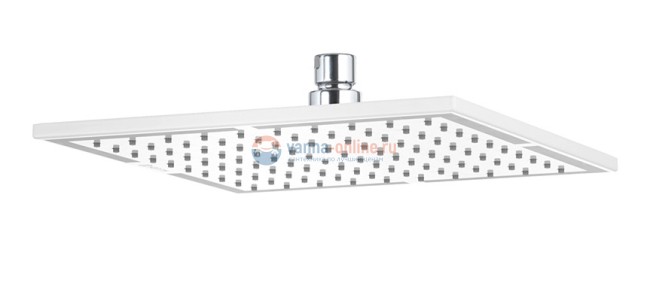 Верхний душ Kludi A-Qa 6444091-00 40 x 40 см квадратный, плоский 8 мм, цвет белый Верхний душ Kludi A-Qa 6444091-00 40 x 40 см квадратный, плоский 8 мм, цвет белый