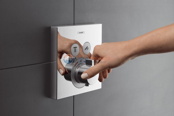Термостат Hansgrohe 15763000 Ecostat Select с двумя запорными вентилями