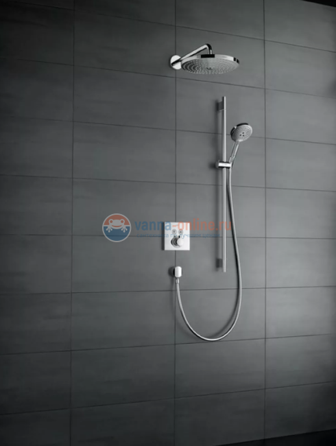 Термостат Hansgrohe 15763000 Ecostat Select с двумя запорными вентилями