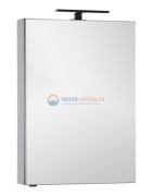 Зеркало-шкаф Aquanet Алвита 70 00183990, цвет серый антрацит