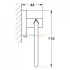 Бумагодержатель Grohe Essentials 40689001 Бумагодержатель Grohe Essentials 40689001
