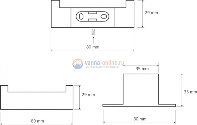 Крючок Bemeta Via 135006032