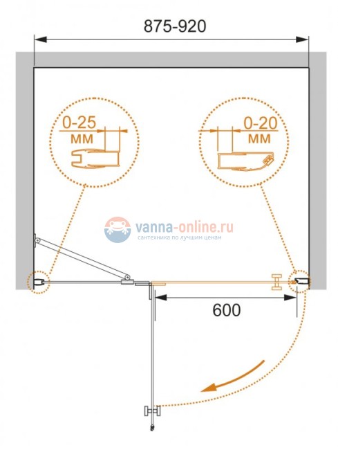 Душевая дверь в нишу Cezares CRYSTAL-S-B-12-90-C-Cr-L, 90 см, стекло прозрачное, цвет профиля хром, левосторонняя Душевая дверь в нишу Cezares CRYSTAL-S-B-12-90-C-Cr-L, 90 см, стекло прозрачное, цвет профиля хром, левосторонняя