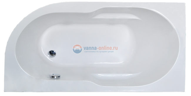 Акриловая ванна Royal Bath Azur RB 614202 L/R 160 х 80 см