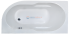Акриловая ванна Royal Bath Azur RB 614202 L/R 160 х 80 см