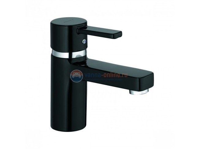 Смеситель Kludi Zenta 382518675 для раковины DN 10, черный/хром Смеситель Kludi Zenta 382518675 для раковины DN 10, черный/хром