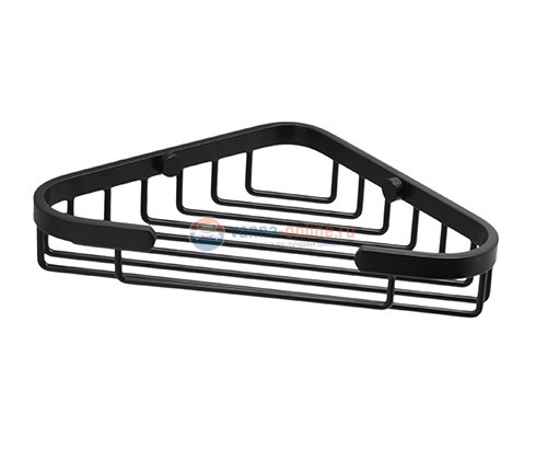 Полка металлическая угловая WasserKRAFT 733BLACK, цвет - черный Полка металлическая угловая WasserKRAFT 733BLACK, цвет - черный