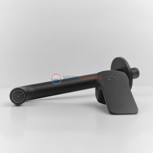 Смеситель для ванны Paini Viva Style встраиваемый, черный Смеситель для ванны Paini Viva Style встраиваемый, черный