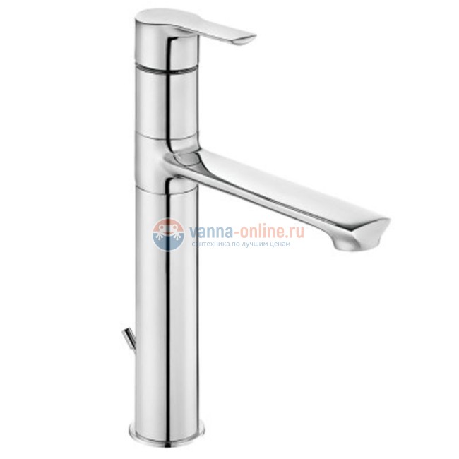 Смеситель E.C.A Luna 102108974EX для раковины с удлиненным корпусом и донным клапаном