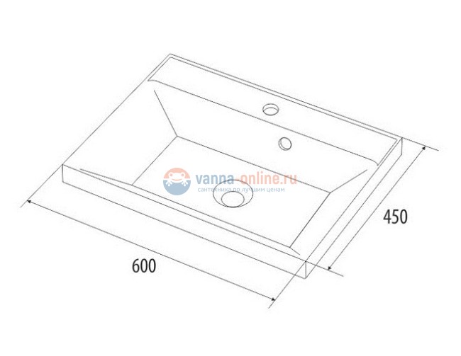 Тумба с раковиной Iddis Color Plus COL60Y0i95K 60 см подвесная, белая/горчичная