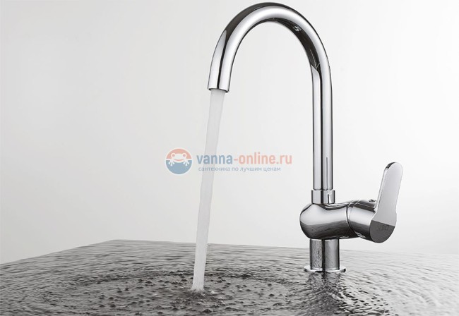 Смеситель D&K Marx Rhein DA1392401 для кухонной мойки Смеситель D&K Marx Rhein DA1392401 для кухонной мойки