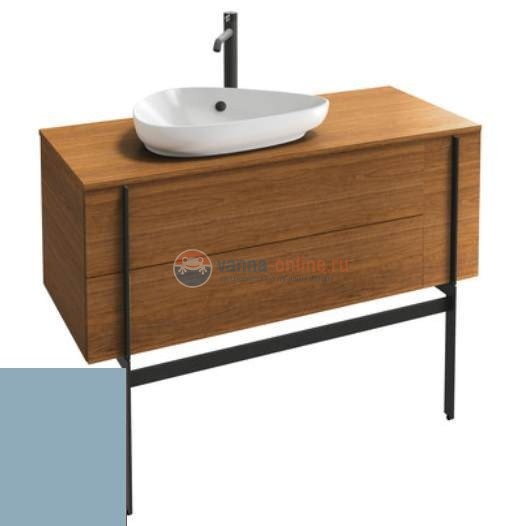 Тумба под раковину Jacob Delafon Nouvelle Vague 120 EB3042-S50, аквамарин сатин