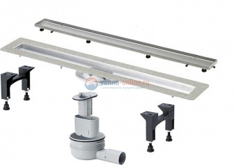 Дренажный канал VIEGA Advantix Basic 753207, 13х75х3,5 под плитку