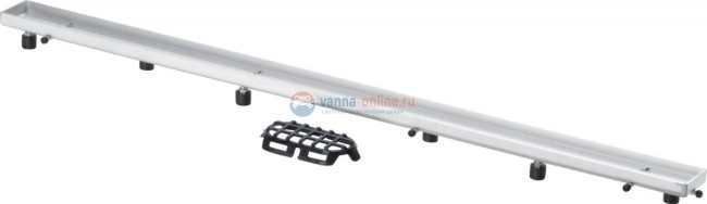 Дренажный канал VIEGA Advantix Basic 753207, 13х75х3,5 под плитку