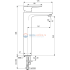 Смеситель для раковины Ideal Standard CERAPLAN III SLIM BC562AA