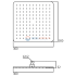 Верхний душ Ideal Standard B0025AA для душа