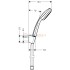 Ручной душ Hansgrohe Croma 100 Mono 27574000 Ручной душ Hansgrohe Croma 100 Mono 27574000