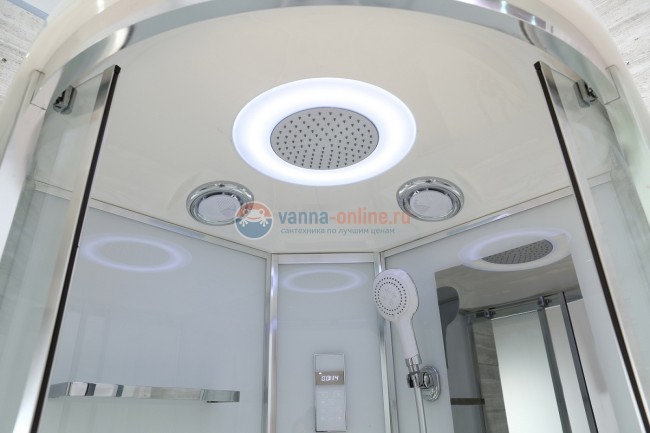 Душевая кабина Black&White Galaxy G5501 900, 90 x 90 см, гидромассажная