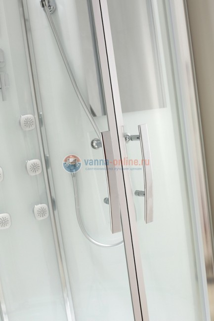 Душевая кабина Black&White Galaxy G5501 900, 90 x 90 см, гидромассажная